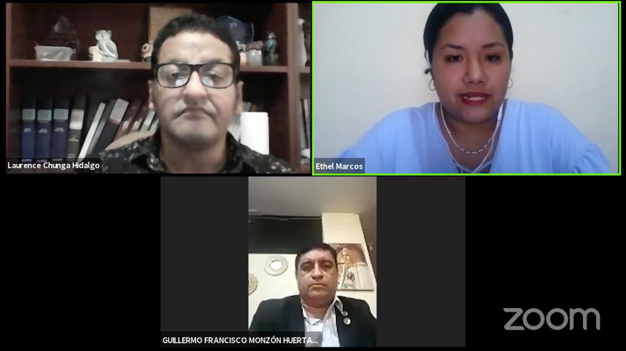 Reunión entre Presidenta de Junta Transitoria ICAP y Presidente de la Corte Superior de Justicia de Piura