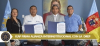 ICAP firma Alianza Interinstitucional con la DREP