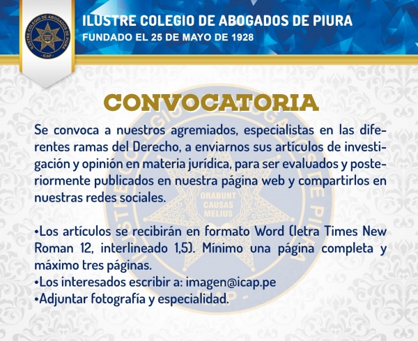 Convocatoria