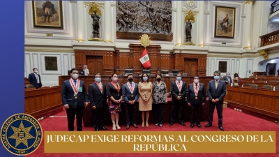 JUDECAP exige reformas al Congreso
