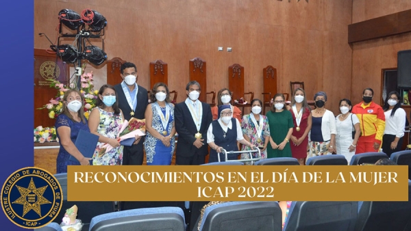 Ceremonia Día de la mujer ICAP 2022
