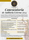 Convocatoria de auditoría externa 2024